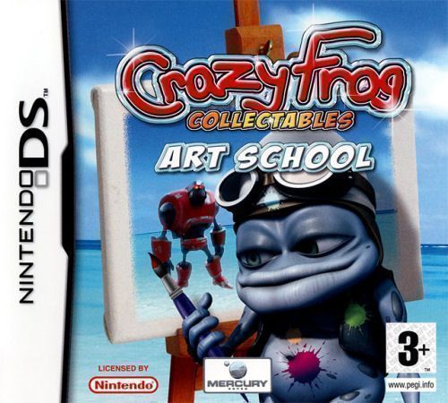 Crazy Frog Collectables - Art School (Europe) Game Cover